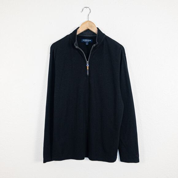 Mizzen+Main Black Men's Sweater - Picture 1 of 6